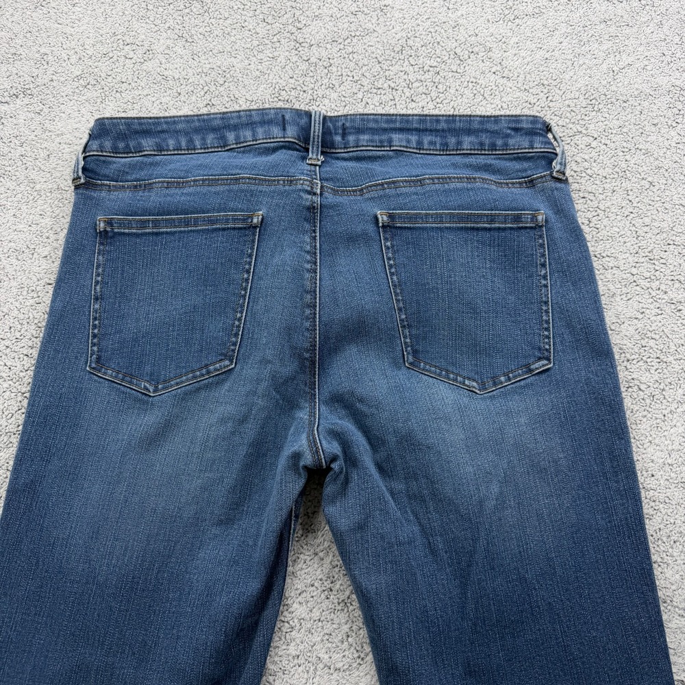 Uniqlo Jeans Women 30x26.5 Blue Skinny Stretch Mid Rise Ankle Zip Denim Pants - Picture 12 of 16